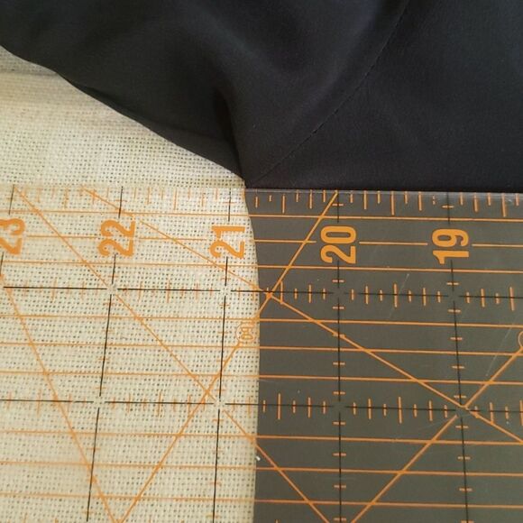 SANDRO Paris Black Silk V-Neck Blouse Top Women’s Large Office Siren Classic - Picture 4 of 8